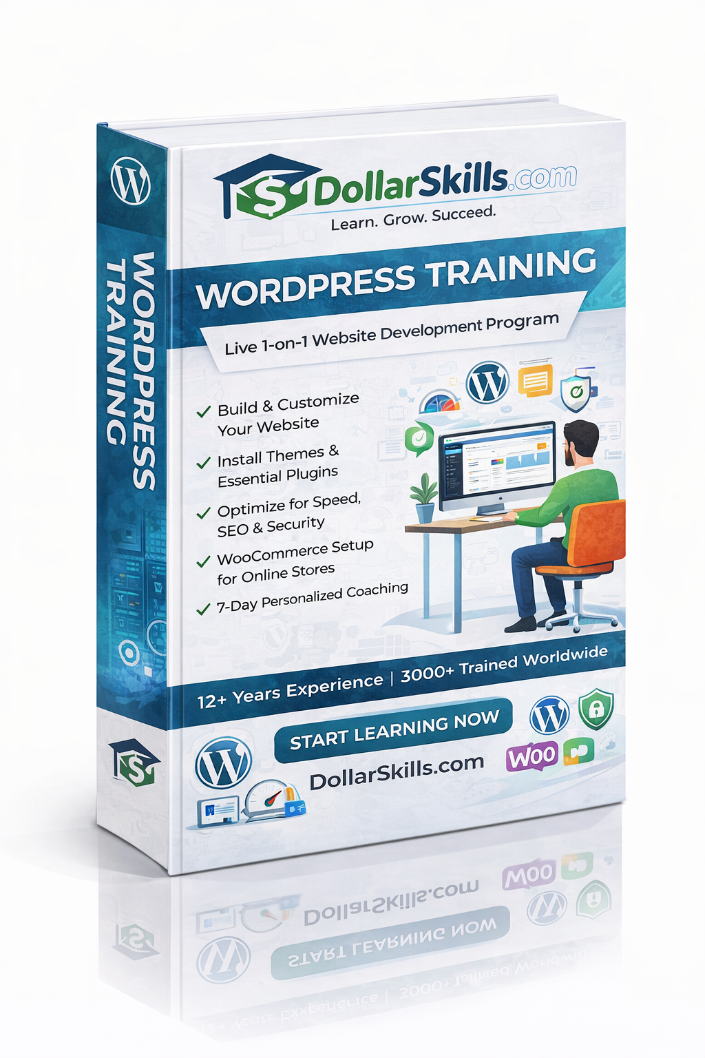 دورة تدريبية مباشرة عبر الإنترنت لمدة 7 أيام حول WordPress