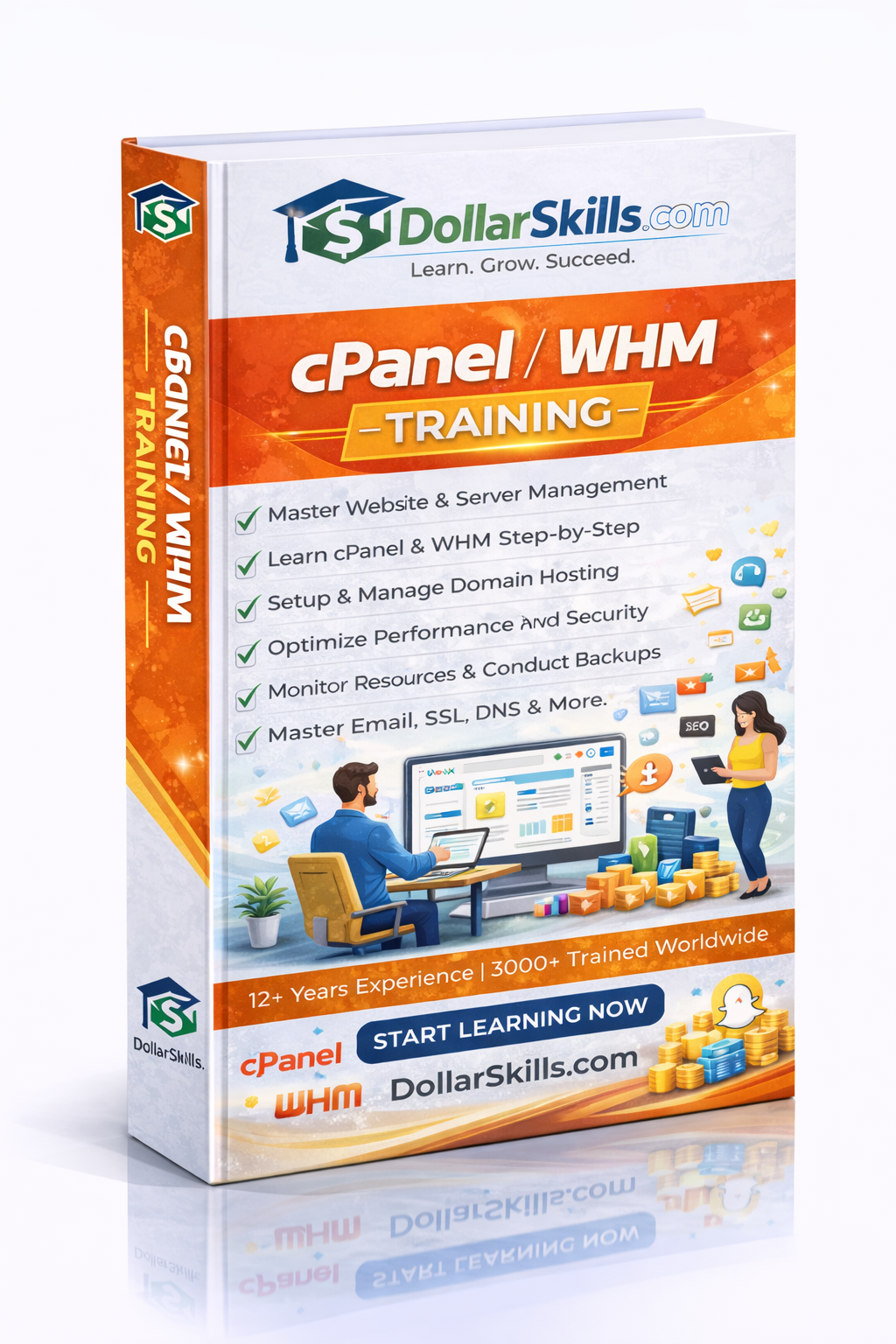 التدريب على لوحة التحكم / استضافة الويب - دورة تدريبية مباشرة لمدة 7 أيام 1 مقابل 1