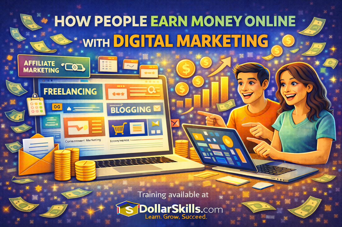 How People Earn Money Online with Digital Marketing