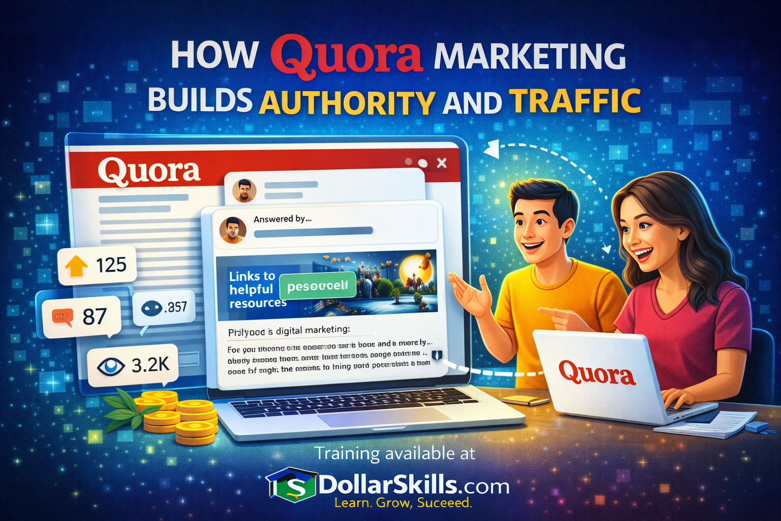 How Quora Marketing Builds Authority and Traffic – DollarSkills.com